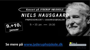 NIELS HAUSGAARD - Prøvekoncert i Skarridsøsalen