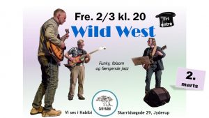 Koncert med Wild West på Café Habibi