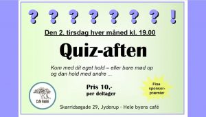 Quiz-aften på Cafe Habibi - den 2. tirsdag i hver måned