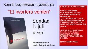 Bog-release "Et kvarters venten" i Café Habibi