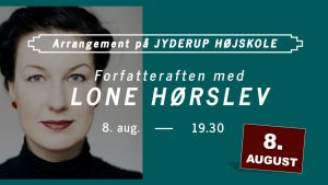 Forfatteraften med Lone Hørslev