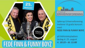 Gratis koncert med Fede Finn & Funny Boyz