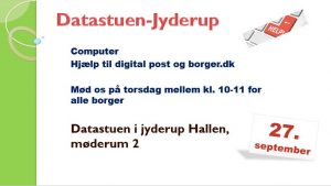 Hjælp til digital post og borger.dk