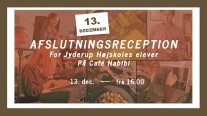 Afslutningsreception for Jyderup Højskoles elever på Café Habibi