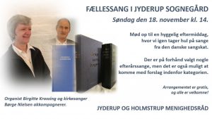 FÆLLESSANG I JYDERUP SOGNEGÅRD