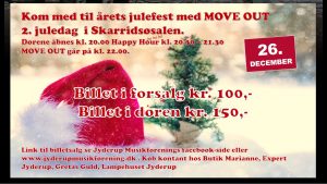 Kom med til årets julefest 2. juledag i Skarridsøsalen