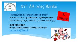 Pensionistforeningen inviterer til BANKO