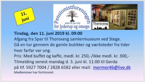 Tur til Thorsvang Samlermuseum @ Thorsvang Samlermuseum | Stege | Danmark