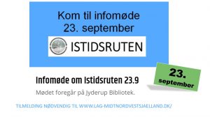 Kom til infomøde om Istidsruten @ Jyderup Bibliotek | Jyderup | Danmark