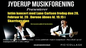 Koncert med Lune Carlsen @ Skarridsøsalen | Jyderup | Danmark