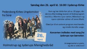 AFLYST - Pedersborg Kirkes Ungdomskontor, som besøger Jyderup @ Jyderup Kirke