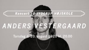 Anders Vestergaard  - solokoncert med trommer og elektronik @ Jyderup Højskole | Jyderup | Danmark