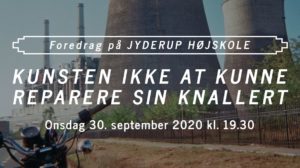 Foredrag: Kunsten ikke at kunne reparere sin knallert @ Jyderup Højskole | Jyderup | Danmark