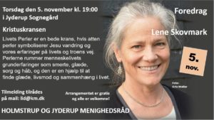 Foredrag med Lene Skovmark "Kristuskransen" @ Jyderup Sognegård