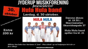 JYDERUP MUSIKFORENING præsenterer "Hula Hula band – En tribute til Bamses Venners musik"