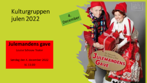 Teater for mindre børn: "Julemandens gave" @ Jyderup Hallen | Jyderup | Danmark