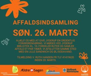 Affaldsindsamling for et skønnere Jyderup og natur @ Biblioteket | Jyderup | Danmark