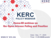KERC Policy Webinar 개최