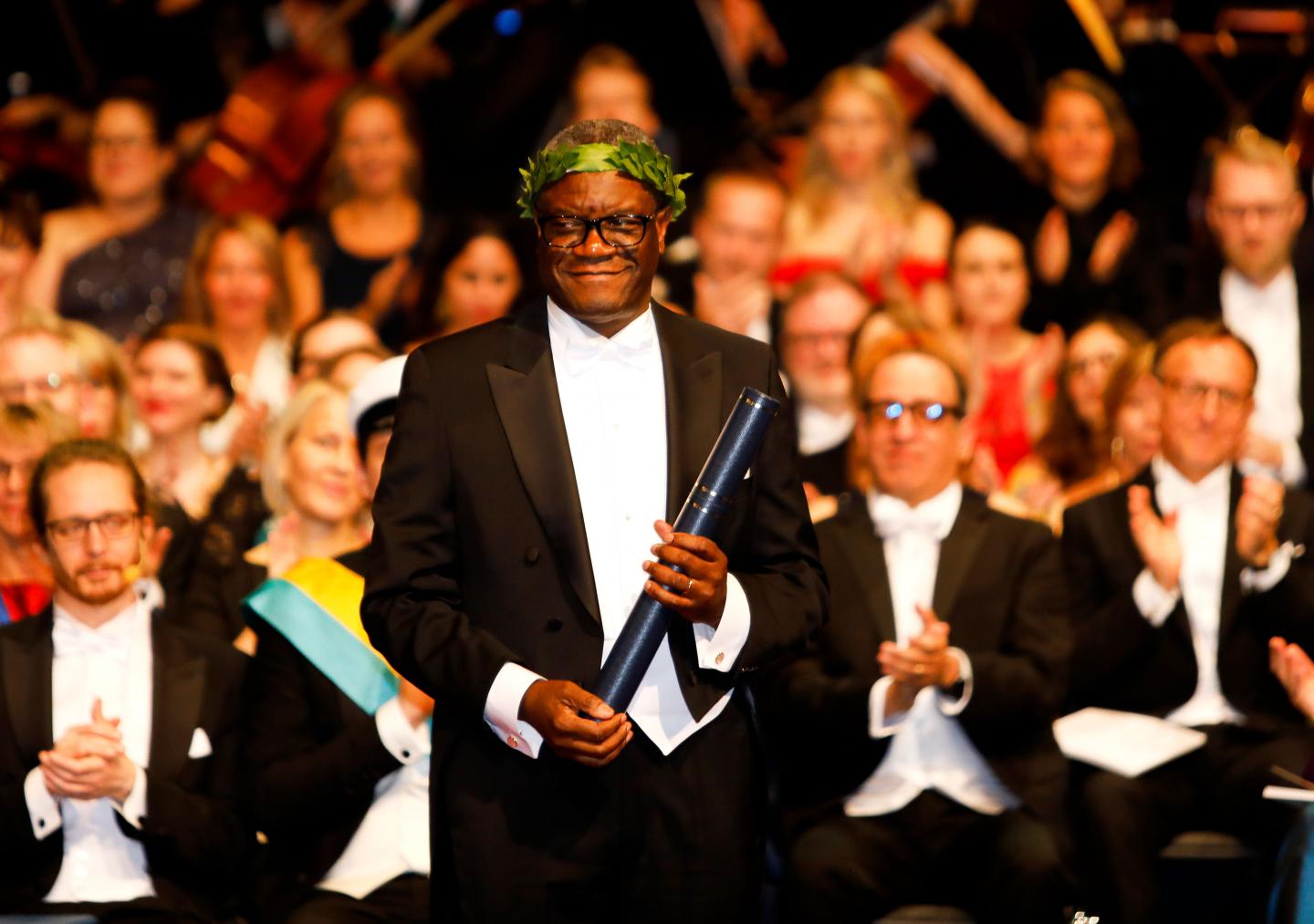 Le Docteur Denis Mukwege en visite en Suède à Goteborg