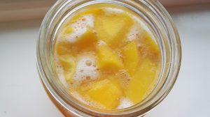 vannkefir, etterfermentert, mango, gry hammer