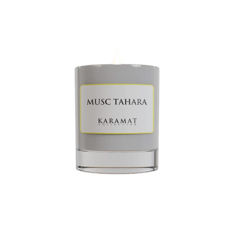 bougie parfumée Musc Tahara - Pureté Enveloppante