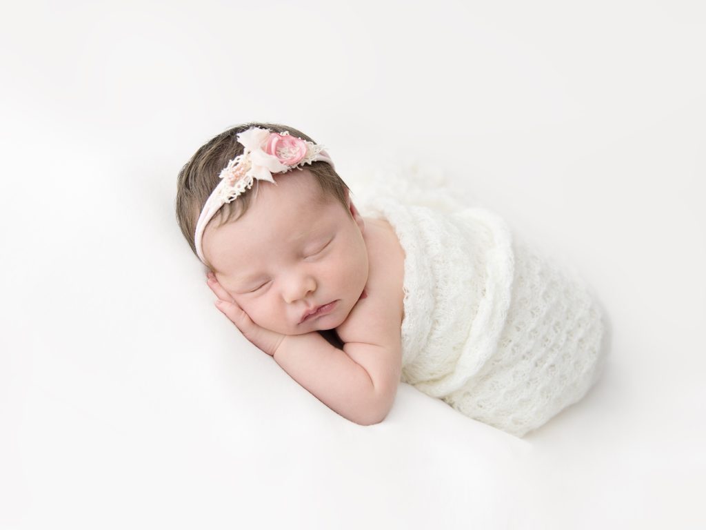 all white newborn photography edinburgh