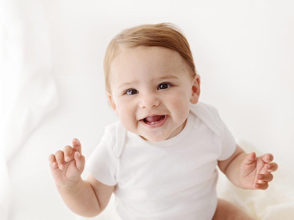 first birthday studio photoshoot