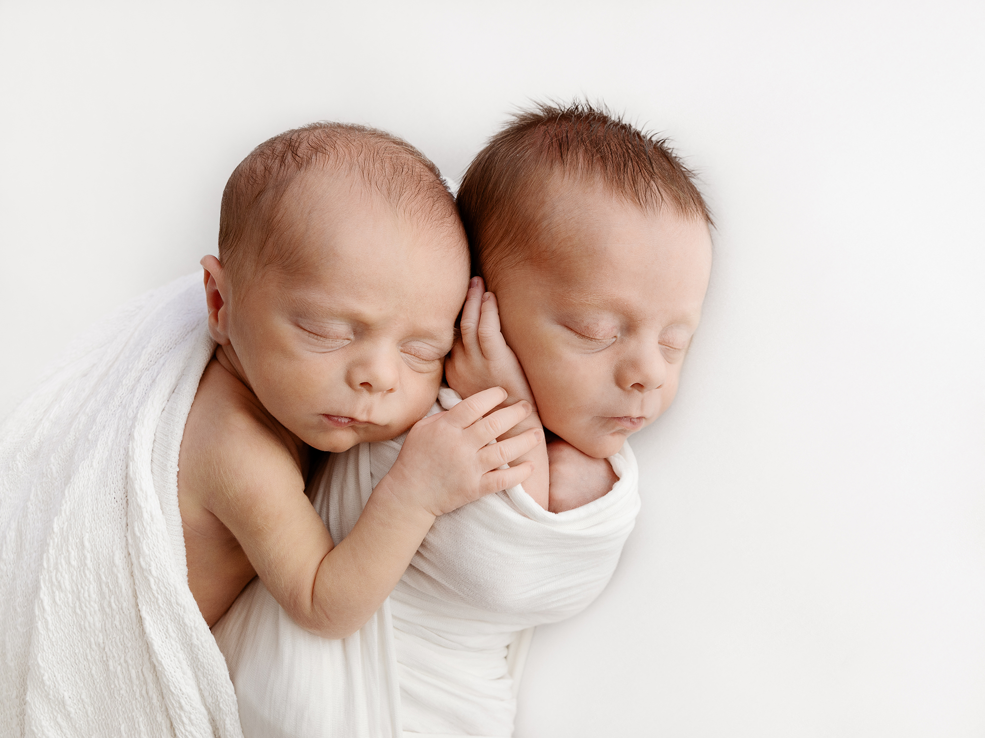 twin newborn photography edinburgh