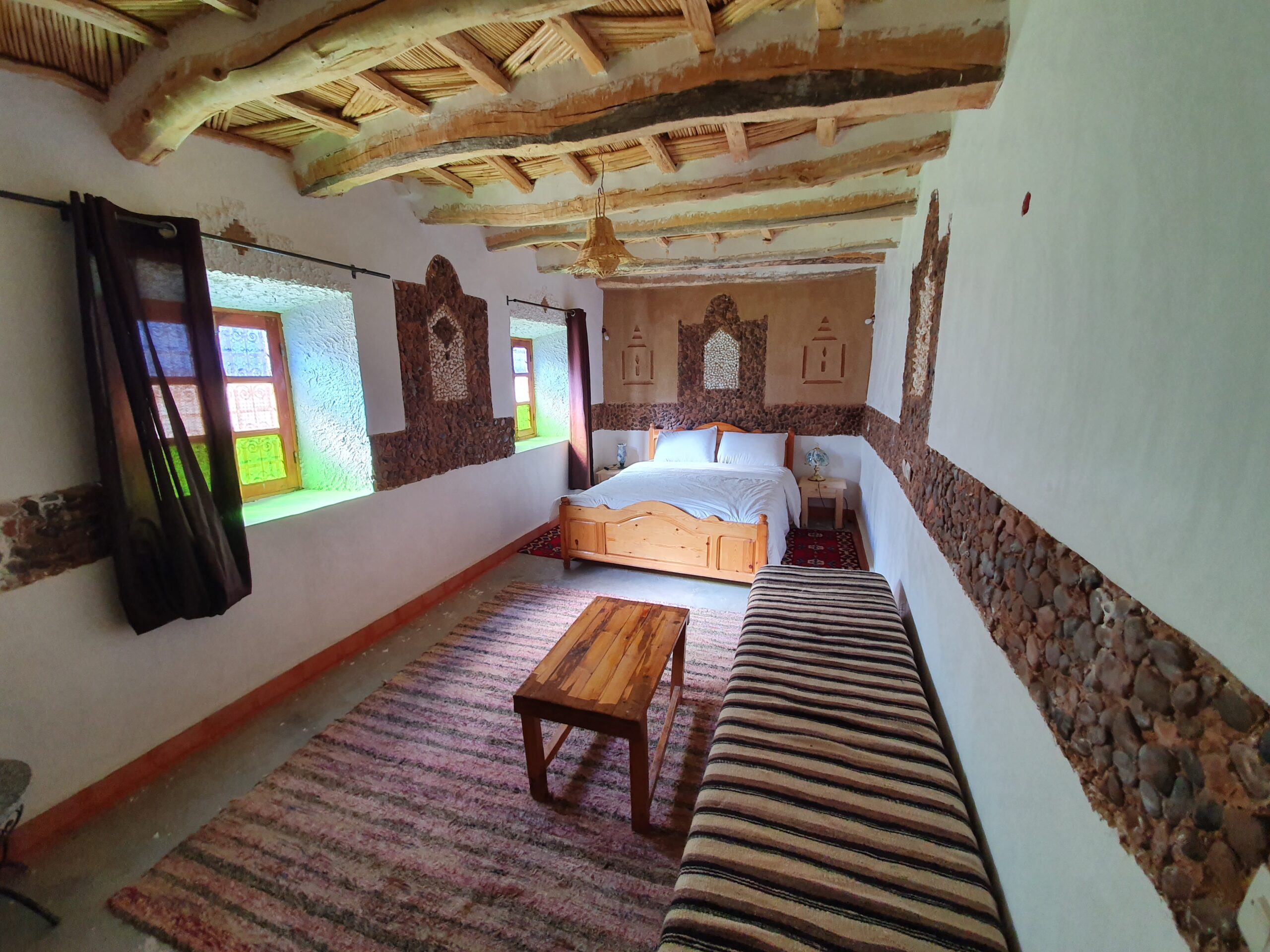 Room at Kasbah Chems hotel Morocco