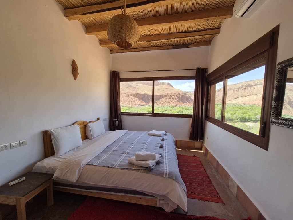Room at Kasbah Chems hotel Morocco