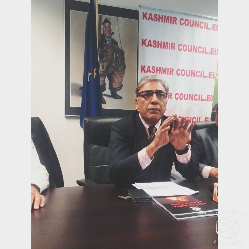 “Kashmir Council EU Chairman declines Farooq Abdullah‬’s claim on Kashmir “