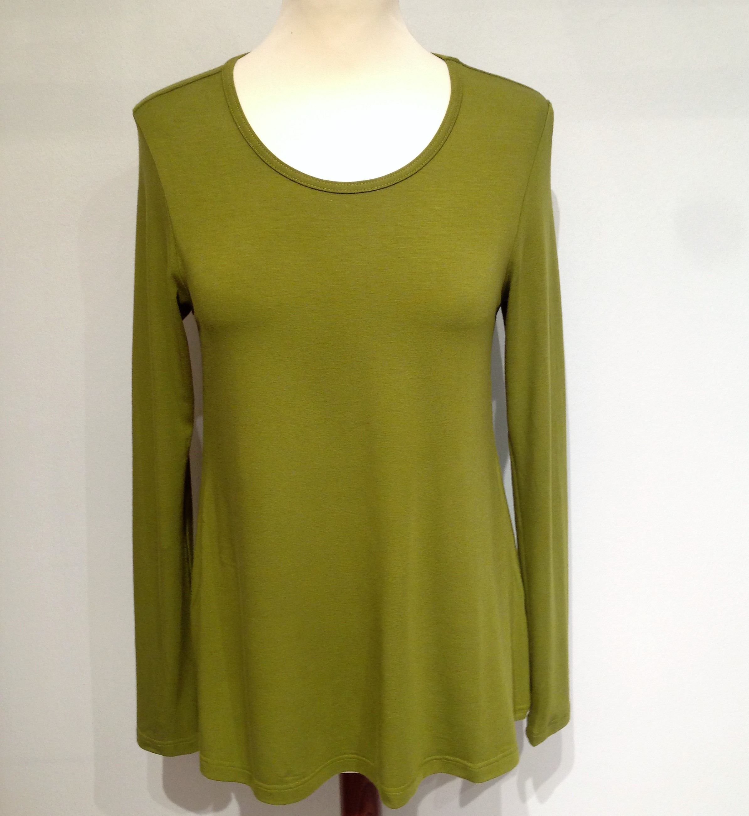 Basic bambus bluse A-form - Billede 4