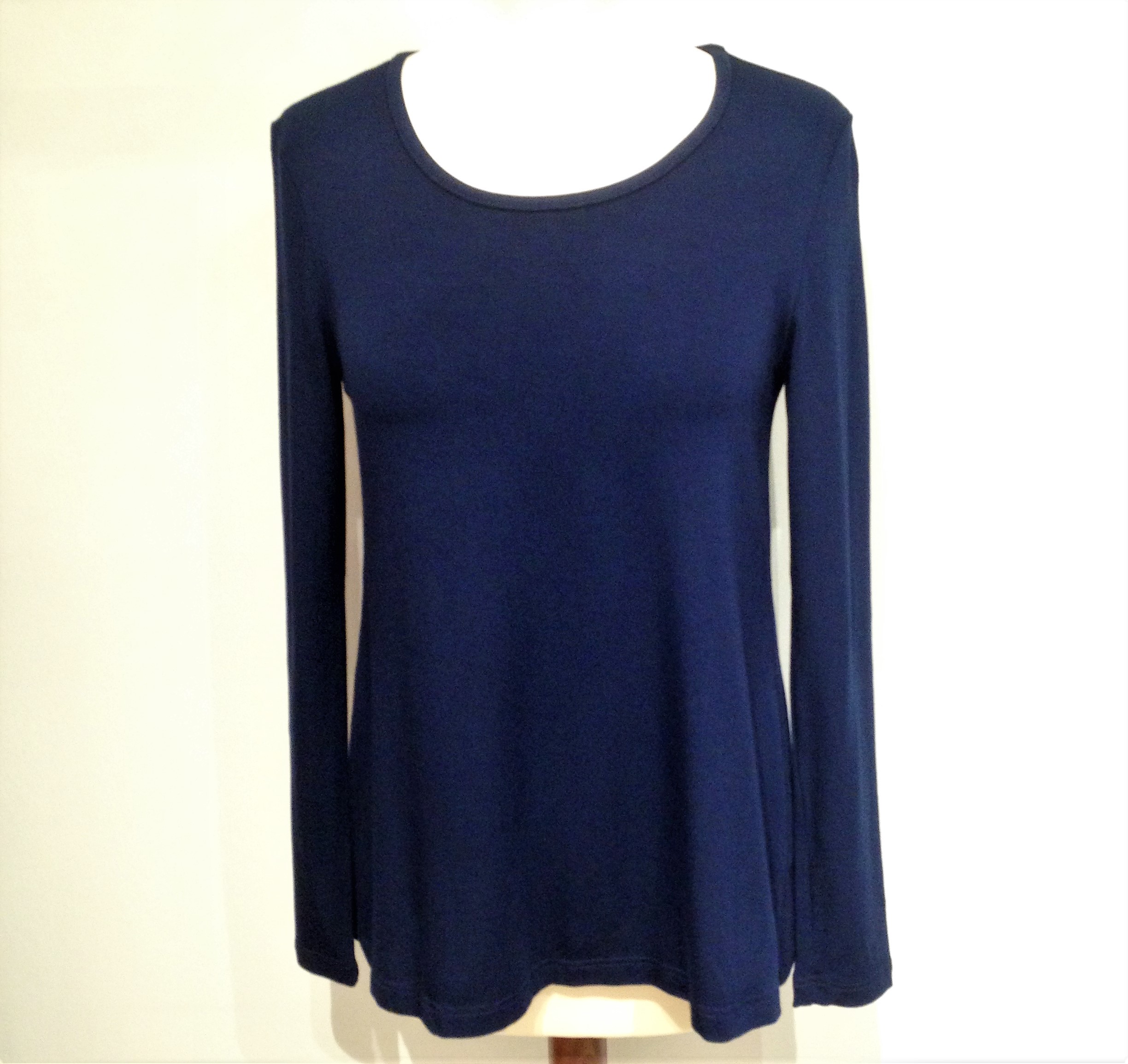 Basic bambus bluse A-form - Billede 2