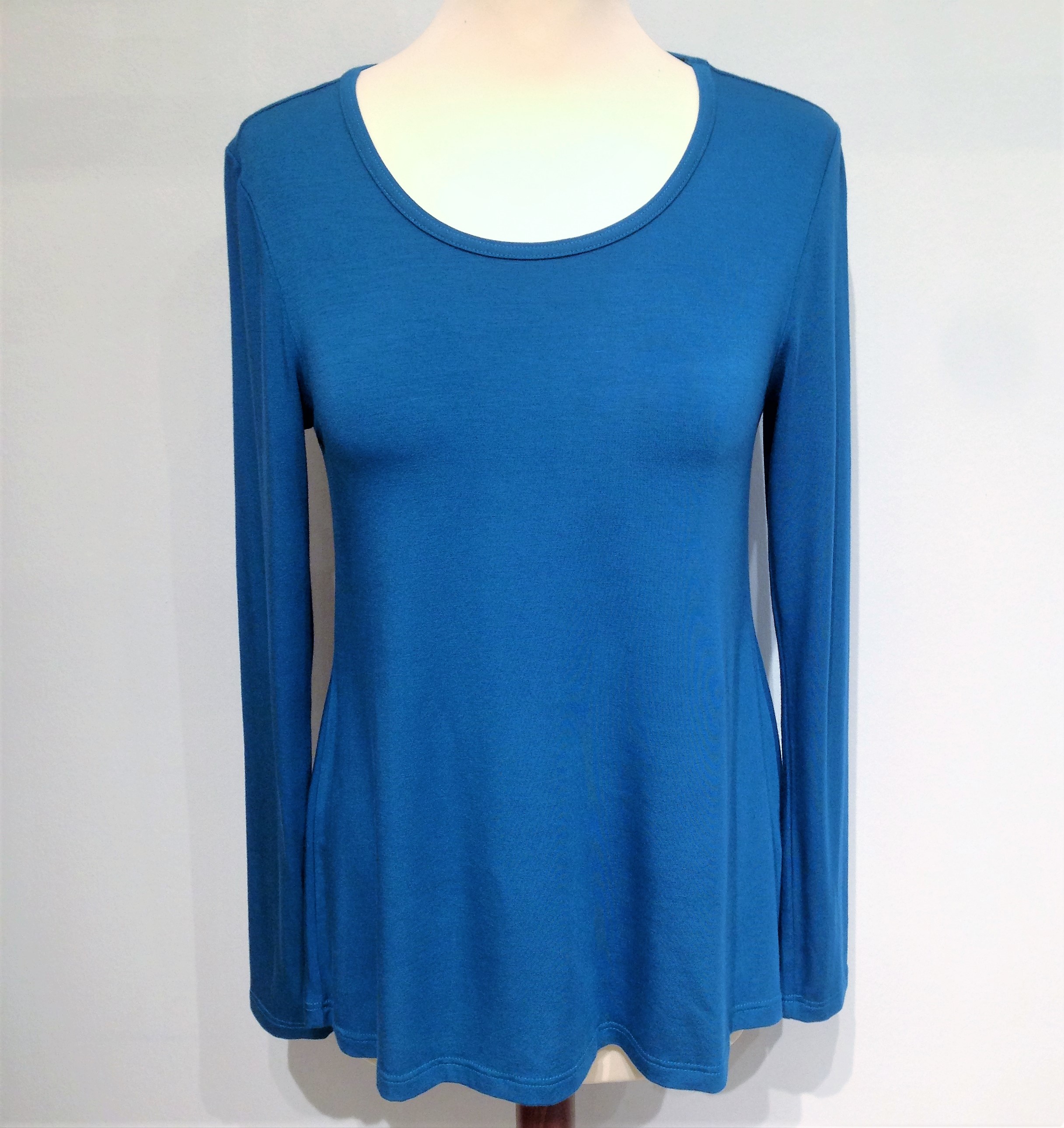 Basic bambus bluse A-form - Billede 3