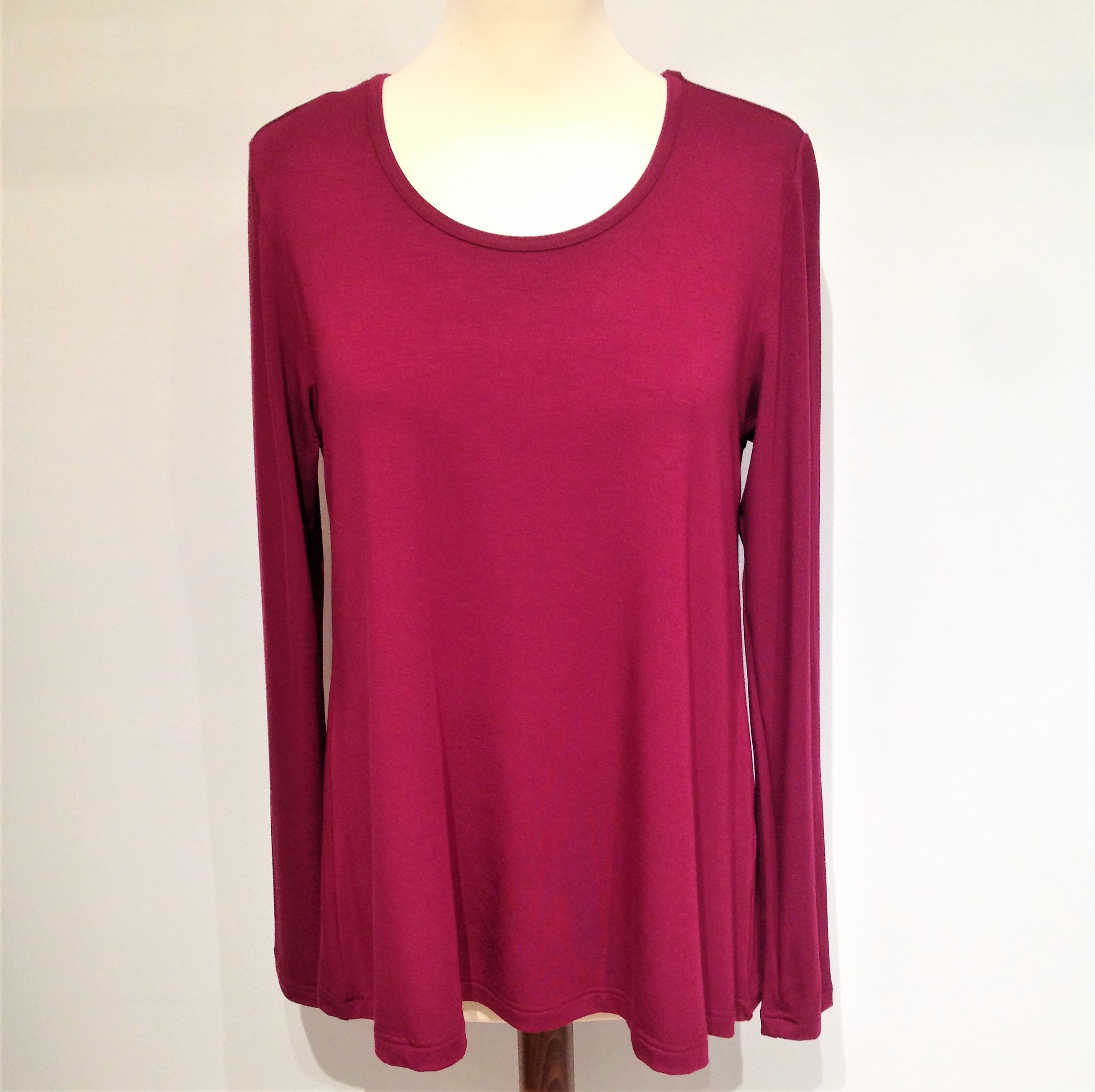 Basic bambus bluse A-form - Billede 6