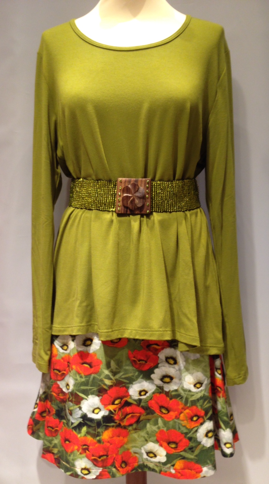 Basic bambus bluse A-form - Billede 8