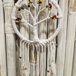 Drømmefanger hvid livets træ