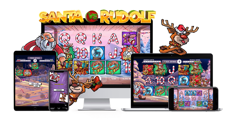 Santa vs Rudolf