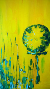 Löwenzahn | Acryl | 50x70cm | 2013