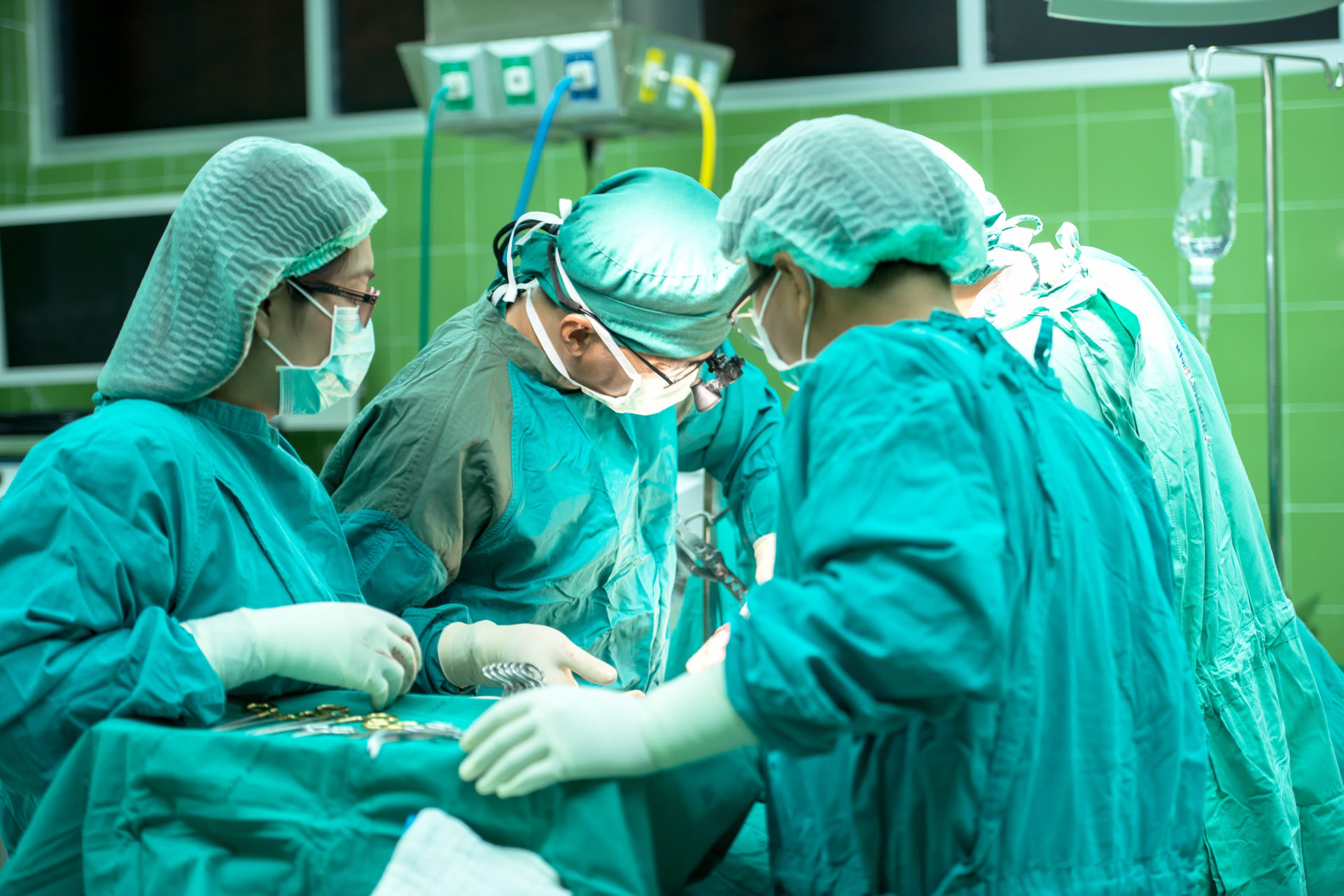 Surgeons at work