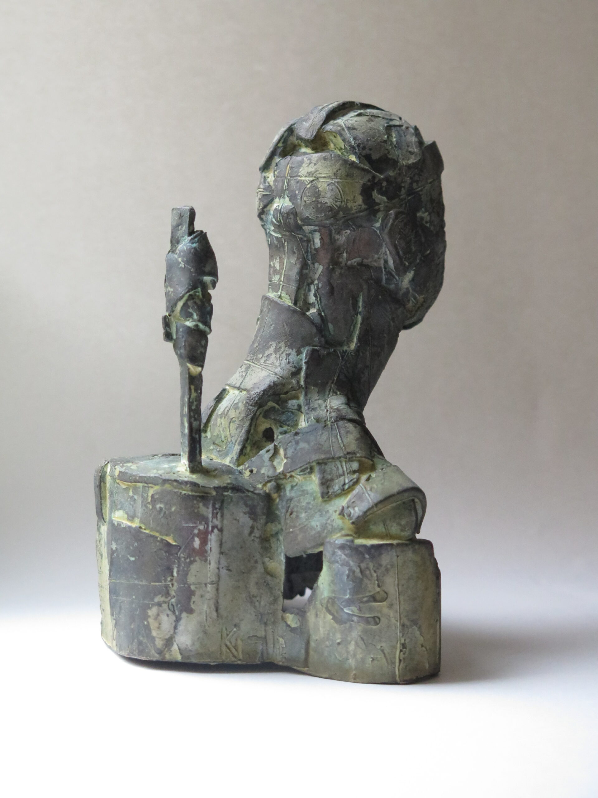 "Gu I", Bronze, 15x6x9 cm. 2016