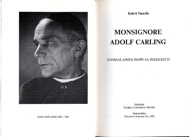 Monsignore Adolf Carling