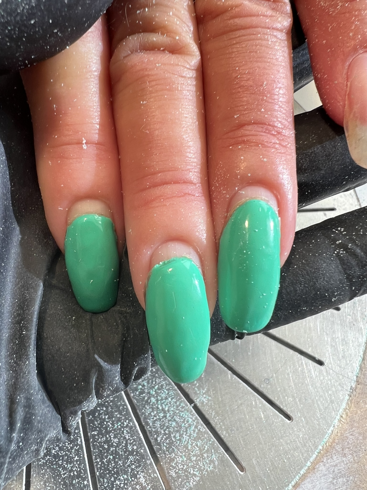 Voor nagelcorrectie, bovenaanzicht