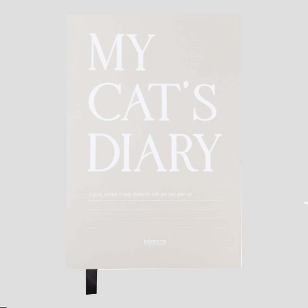 MY CAT'S DIARY - Krabspeelgoed in de vorm van een decoratief koffietafel boek van district70 - 36 x 25 x 6 cm