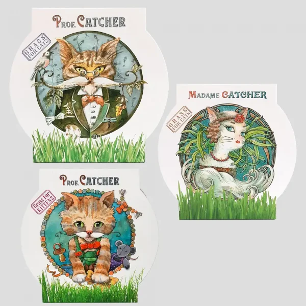 Prof. Catcher - Kweek Kit Kattengras