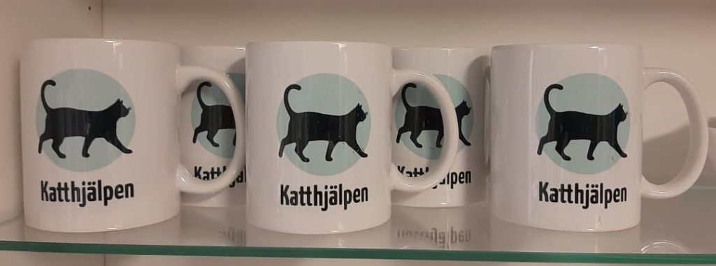 Katthjälpen kaffekopp