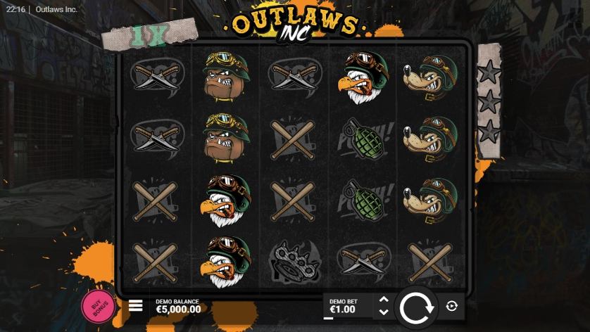 Outlaws Inc laimesti