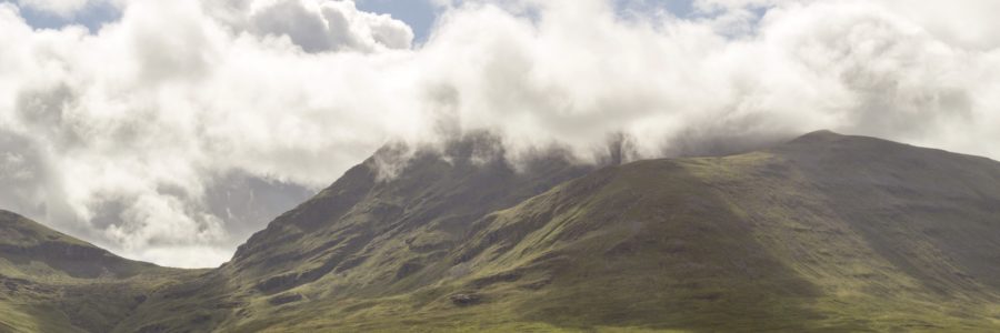Berge in den Highlands
