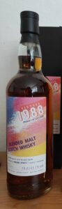 Eine Flasche Blended Malt 1988 von Spheric Spirits