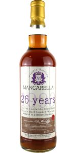 Eine Flasche Secret Speyside 26-year-old von Mancarella